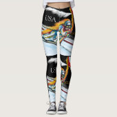 Skifahrer Leggings (Vorderseite)