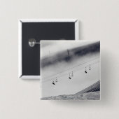 Skifahrer mit Sessellift Button (Vorne & Hinten)