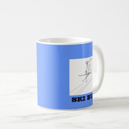 Skifahrer, SKI-GAMMLER Kaffeetasse (VorderseiteRechts)