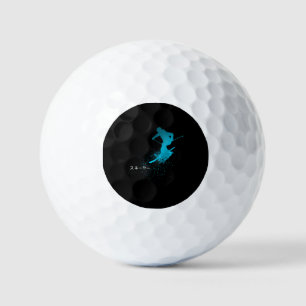 Skifahrer, Ski, Japanisch Golfball
