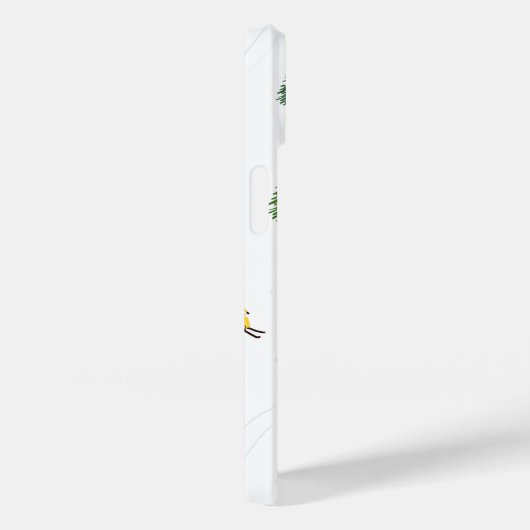 Skifahrer Skifahren Winterbaume Case-Mate iPhone Hülle (Rückseite / Rechts)