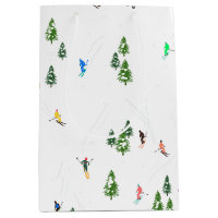 Skifahrer Skifahren Winterbaume