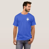 Skifahrer Swish T-Shirt (Vorne ganz)