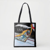 Skifahrer Tasche (Vorderseite)
