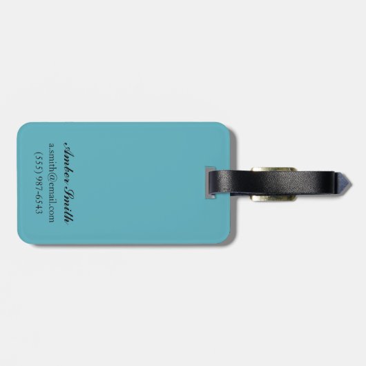 Skifahrer-tragende Schnee-Skis - Pfeifer, BC Gepäckanhänger (Rückseite horizontal)