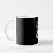 Skifahrer Wintersport Kaffeetasse (Links)