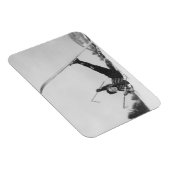Skifahrerin 2 magnet (Rechte Seite)