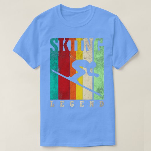 Skifahrerleend T-Shirt (Design vorne)