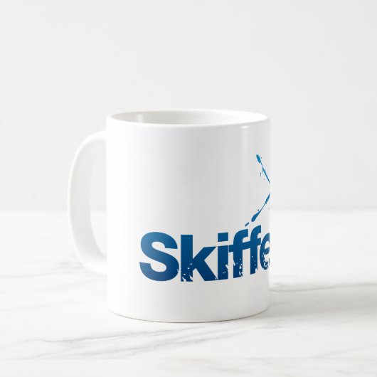 Skiffer Tasse - schottisches Küstenrudersport (Vorderseite Links)