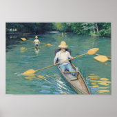 Skiffs - Gustave Caillebotte Poster (Vorne)