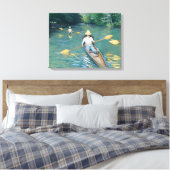 Skiffs Leinwanddruck (Insitu (Schlafzimmer))