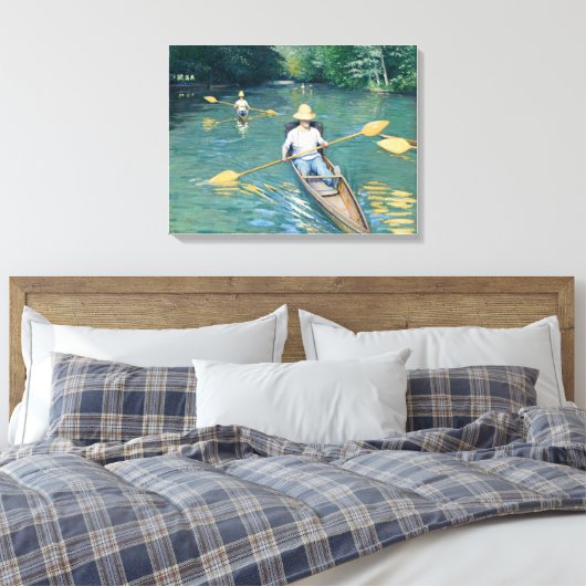 Skiffs Leinwanddruck (Insitu (Schlafzimmer))