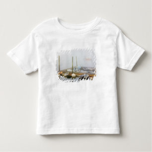 Skiffs und Morgennebel im Südwesthafen, Kleinkind T-shirt