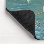 Skiffs von Gustave Caillebotte Mousepad (Ecke)