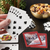 Skiförderungsposter Spielkarten (In Situ)
