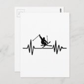 Skifrequenz Postkarte (Vorne/Hinten)