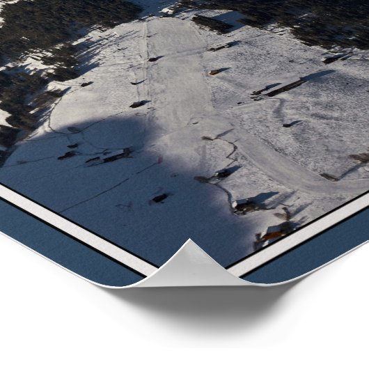 Skigebiet Alpbach Poster (Ecke)