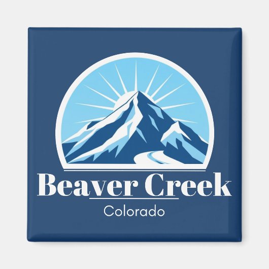 Skigebiet Biaver Creek Colorado Magnet (Vorne)