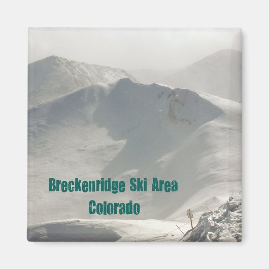 Skigebiet Breckenridge, CO Magnet (Vorne)