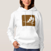 Skigebiet - Freizeit-Zeichen Hoodie (Vorderseite)