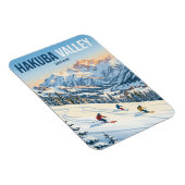 Skigebiet Hakuba Valley Japan Magnet (Rechte Seite)