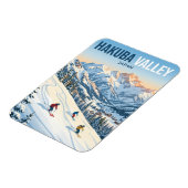 Skigebiet Hakuba Valley Japan Magnet (Linke Seite)