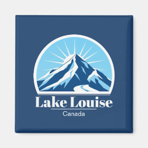 Skigebiet Lake Louise Canada Souvenirgeschenk Magnet