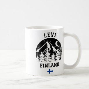 Skigebiet Levi Lapland Finnland Alpinski Finnland Kaffeetasse