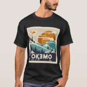 Skigebiet Okemo T-Shirt (Vorderseite)