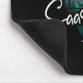 Skigebiet Saas-fee Schweizer Alpen Alpin-Ski Schwe Mousepad (Ecke)