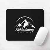 Skigebiet Schladming Austria Snowboarden Mousepad (Mit Mouse)
