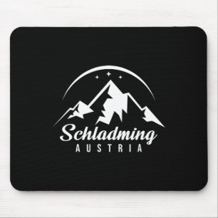 Skigebiet Schladming Austria Snowboarden Mousepad
