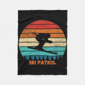Skigebiet Skipatrol Skigebiet Winterskigebiet Sonn Fleecedecke (Vorderseite)
