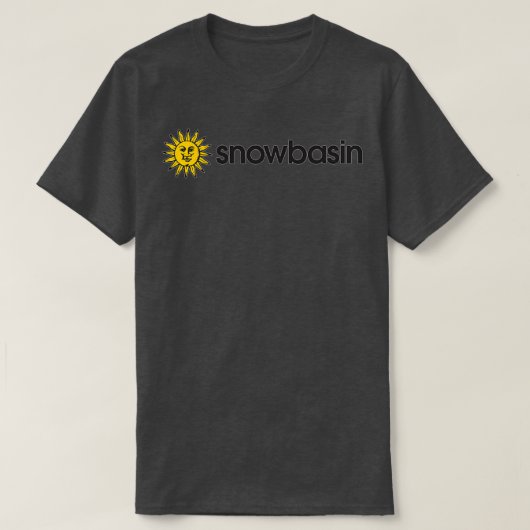 Skigebiet Snowbasin Fan T-Shirt (Design vorne)