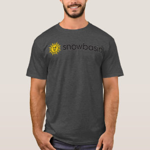Skigebiet Snowbasin Fan T-Shirt
