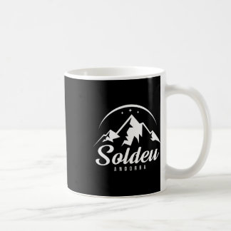Skigebiet Soldeu Andorra Skifahren Snowboarden Kaffeetasse