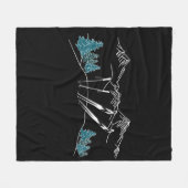 Skigebiet Wintersport Fleecedecke (Vorderseite (Horizontal))