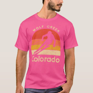 Skigebiet Wolf Creek Colorado Mountain T-Shirt