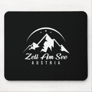 Skigebiet Zell Am See Österreich Skifahren Snowboa Mousepad