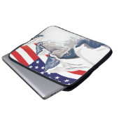 Skigebirge Laptopschutzhülle (Vorne Knopf)