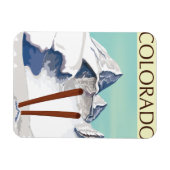 Skigebirge Magnet (Horizontal)