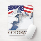 Skigebirge Mousepad (Mit Mouse)