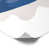 Skigebirge Poster (Ecke)