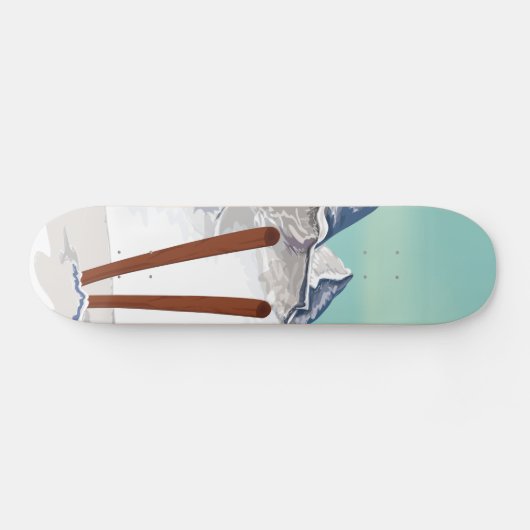 Skigebirge Skateboard (Horizontal)