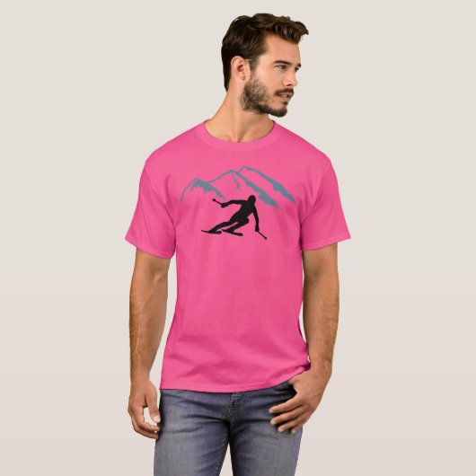 Skigebirge T-Shirt (Vorne ganz)