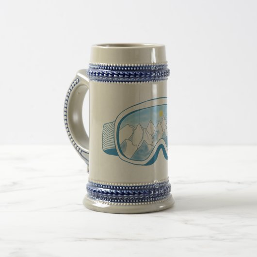 Skigelände Bierglas (Vorderseite Links)