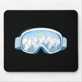 Skigelände Mousepad (Vorne)