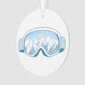 Skigelände Ornament (Vorderseite)