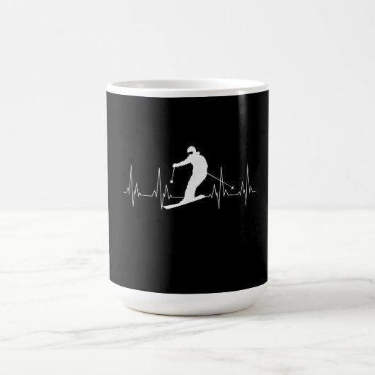 Skigeschenk für Skifahrer Kaffeetasse (Mittel)