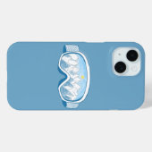 Skiggles Berge Spiegelungen Illustration Case-Mate iPhone Hülle (Rückseite (Horizontal))